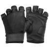 Superset Leather Workout Gloves for Weight-Lifting (Padded) Perfect for Gym Training (Breathable) Black (Black W/Black, 8 Mens S Womens L) view 1