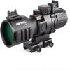 GII PM3.5X40 Prism Scope Long Eye Relief 3.5x40mm Prism Scope Wide Angle Red/Green/Blue Illuminated (PM3.5X40CH) view 1