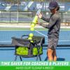 GoSports Pickleball & Tennis Pickup Tube - Ball Retreiver and Holder, Fits 14 Pickleballs or 17 Tennis Balls - No Balls Included view 3