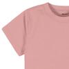 Gerber Baby Toddler 5-Pack Solid Short Sleeve T-Shirts Jersey 160 GSM, Mauve Pink, 12 Months view 3