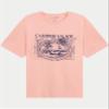 CARIBBEAN JOE Men's Pajama Shirt, Pajamas Sleep Top with Palm Island Design, Lightweight and Breathable PJs, Peach, Small view 2