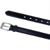 CTM Kids 1 1/8 Inch Causal Jean Belt, Medium, Black view 4