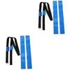 jojofuny 2pcs American Football Training Accessory for Youth Sports Random Includes Bright Flags for Team Identification Suitable for Boys and Girls and Adults for Outdoor Games and view 2