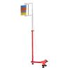 Vertical Jump Tester, Jump Measuring Test Stick Tool, Adjustable Vertical Jump Trainer for Basketball, Vertical Jump Tester Measuring Rod for Youth, Jump Power Measuring Scale,ColorfulAbs-1.4-3M view 1