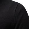 SWJGLITTR Men's Round Neck Sweater Slim Fit Lightweight Long Sleeve Sweater Man Solid Dress Crew Neck Knitted Pullover (Medium,Black) view 4