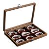 HEVIRGO Clear Jewelry Box Transparent Jewelry Organizer Acrylic Jewelry Organizer Box Jewelry Box Clear Jewelry Storage Box Large Capacity Desktop Storage Box Desktop Storage Box Desktop Storage Orga view 2