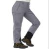 TACVASEN Snow Pants Women Hiking Water Resistant Insulated Softshell Pants Fleece Lined Ski Warm Winter Pants Light Grey L view 1