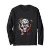 Healing Hands Skull Supportive Embrace Mental Therapy Long Sleeve T-Shirt view 1