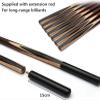 Billiard Pool Cue, Hardwood Pool Stick, Ergonomic Design Cue, for Games and Sports Pool Table Accessories, Hard Case/Bag to Choose (Tips 9.5mm, Pool Cue+Box) view 3