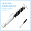2PCS Golf Clubs Head Hosel Brush, Stainless Steel Golfs Shaft Ferrules Brushes Wire Bore Hex Shank Handle Electric Drill Wire Brushes for Deeply Clean Debris Dust Glue in Golf Club Hosel Holes (2) view 2