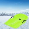 Winter Snow Sledges, Thick Wear-Resistant Sledges, Children's Sledges, Sledges with Brakes and Pull Ropes view 1