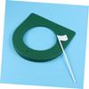 BESPORTBLE 2pcs Plastic Regulation Putting Cup Flag Golf Holes Trainer Aid Practice view 3