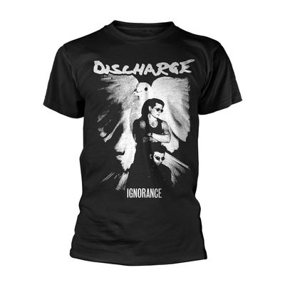 Discharge Men's Ignorance T-Shirt Small Black