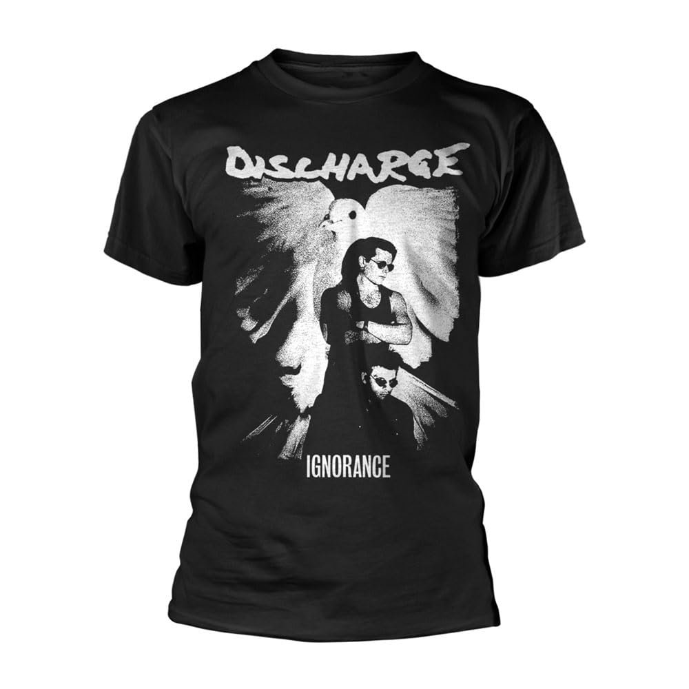 Discharge Men's Ignorance T-Shirt Small Black