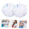 BESPORTBLE 4pcs Pom Poms Cheerleading Props Girls Sports Cheerleaders Accessories Cheer view 4