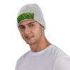 Knit Slouchy Beanie Hats for Men Women Green Plant Leaf Warm Cozy Knitted Cuffed Cap Winter Thick Ski Cap view 4