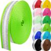 Grosun 10 Yards Nylon Webbing 1.5 inch 2 inch Webbing Straps Backpack Straps Nylon Belt for Indoor or Outdoor Gear, DIY Crafting, Handles, Luggage, Slings (Fluorescent Green, 1.5 inch) view 1