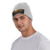 Knit Slouchy Beanie Hats for Men Women Golden Balloon Warm Cozy Knitted Cuffed Cap Winter Thick Ski Cap view 4