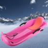 Frost-Resistant and Wear-Resistant Sledges, Two-Person Padded Sledges, Sledges with Backrests, Two-Handle Children's Sledges