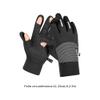 Cycling Gloves Men's Winter Running Open Finger Flap Thickened Cycling Warm Gloves 1 Pair view 2