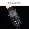 Cycling Gloves Men's Winter Running Open Finger Flap Thickened Cycling Warm Gloves 1 Pair view 4