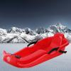 Two-Handle Children's Sledges, Frost-Resistant and Wear-Resistant Sledges, Two-Person Padded Sledges, Sledges with Backrests view 1