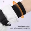 Cozy Men's and Women's Models of Winter Gloves Padded Warm Outdoor Riding, Windproof Cold Cotton Ski Couple Gloves 1 Pair Gift view 3