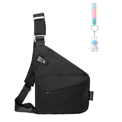 Anti Theft Travel Bag for Women,Anti Theft Travel Crossbody Bag for Women Men,Anti Theft Travel Bag,Anti Theft Bag (Black, Left Shoulder)