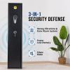 BlackSmith 5 Biometric Rifles Safe Long Gun Safe for Home Rifles and Pistols Quick Access Fingerprint Gun Cabinet Dual Alarm 2 Rifles Gun Rack Password Memory Function 16 Gauge Alloy Steel view 4