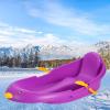 Thickened Wear-Resistant Sledge, Children's Snowboard Sledge, Adult Sledge with Backrest, Winter Snow Sleds view 1