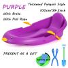 Thickened Wear-Resistant Sledge, Children's Snowboard Sledge, Adult Sledge with Backrest, Winter Snow Sleds view 2