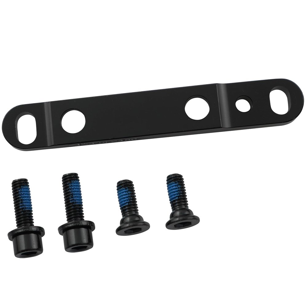 LQ Industrial Bicycle Accessories Flat Mount Disc Brake Adapter Bicycle Flat Caliper to Flat Mount Hydraulic Disc Brake Adapter Front Adapter F140 F160 Shared