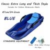 Children's Sledge, Thickened Double Sledge, Multi-Coloured Plastic Sledge, Sledge with Backrest view 2