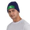 BTCOWZRV Knit Slouchy Beanie Hats for Men Women Green Lake Warm Cozy Knitted Cuffed Cap Winter Thick Ski Cap view 4