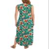 Arolina Maxi Dress for Women Tropical Summer V Neck Sleeveless Split Long Beach Dresses Casual Loose Sundress with Pockets view 3
