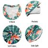 Arolina Maxi Dress for Women Tropical Summer V Neck Sleeveless Split Long Beach Dresses Casual Loose Sundress with Pockets view 4