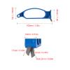Fishing Knife Sharpener, ABS Portable Winter Handle Ice Auger Blade Sharpener Fishing Knife Sharpener Tackle Tool for Fishing, Camping, Hunting view 2