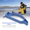 Fishing Knife Sharpener, ABS Portable Winter Handle Ice Auger Blade Sharpener Fishing Knife Sharpener Tackle Tool for Fishing, Camping, Hunting view 4