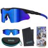 ER00 S598 Wrap Around Small Baseball Sunglasses for Youth Kids Women, Running Cycling outdoor Sports Shades ANSI Z87.1 Safety Padel Tennis view 4