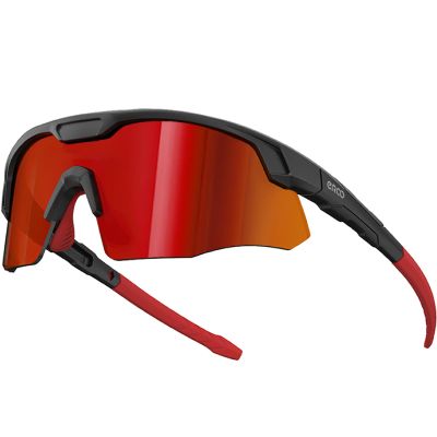 ER00 S598 Wrap Arround Small Baseball Sunglasses for Youth Kids Women, Running Cycling Outdoor Sports Shades ANSI Z87.1 Safety Padel Tennis
