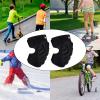 Almencla Knee Pads Elbow Pads Guards Gear Men Anti Slip Breathable Knee Elbow Pads for Hiking Bike Rollerblading, Black L view 3