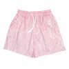 DIOTSR Mens Graphic Print Shorts Cool Mesh Basketball Shorts Casual Flat Front Shorts Summer Drawstring (Twig - Pink,X-Small) view 1