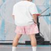DIOTSR Mens Graphic Print Shorts Cool Mesh Basketball Shorts Casual Flat Front Shorts Summer Drawstring (Twig - Pink,X-Small) view 3