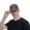 Renzund Small Town Smoke Show Funny Hat Washed Cowboy Cotton Baseball Cap Deep Heather view 2