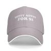 Shitty Advice for $1 Adjustable Hats Gift for Men Women Shitty Advice for $1 Classic Trucker Cap Gray view 2