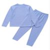 Fldy Kids Girls Boys Thermal Underwear Set Fleece Lined Base Long Johns Set Compression Undershirt Top & Tights Bottoms Blue 13-14 view 4