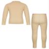 Fldy Kids Girls Boys Thermal Underwear Set Fleece Lined Base Long Johns Set Compression Undershirt Top & Tights Bottoms Yellow 13-14 view 2