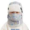 Boy Trapper Hat Baby Girls Ski Cap Windproof Mask Baby Boy Ski Mask Balaclava Cap Toddler Winter Hat with Earflaps Gray view 1