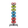 FEITJMMW Yoga Mat Storage Rack with Wheels Home Yoga Studio Multi-Layer Storage Rack Put Foam Roller Exercise Fitness Equipment Removable Shelves view 3