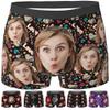 Custom Underwear with Face - Boyfriend/Gift Boxers for Men - Funny, Personalized, S Stl-3 view 1